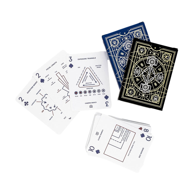 Exposure Chart Cards Cheat Sheets