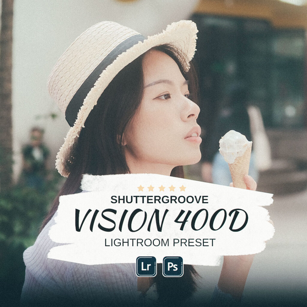 Vision 400D Cinematic Lightroom Preset by ShutterGroove